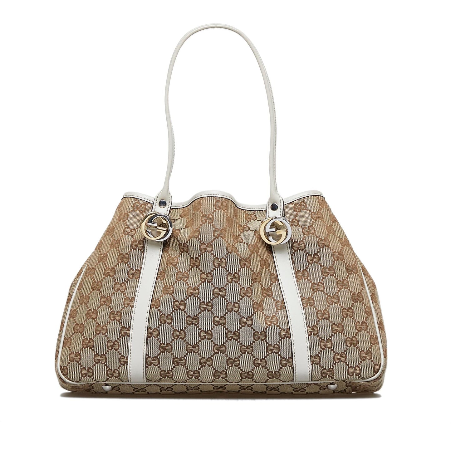 Luxury Gucci GG Canvas Twins Tote (SHG-5uIQ9f)