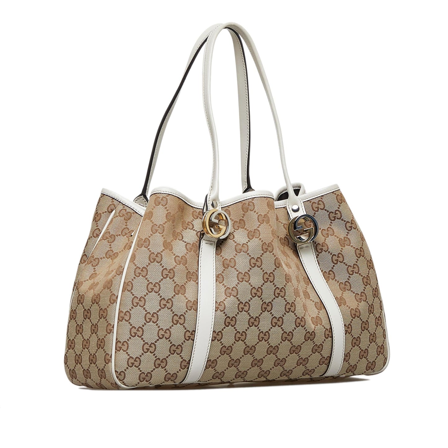 Luxury Gucci GG Canvas Twins Tote (SHG-5uIQ9f)