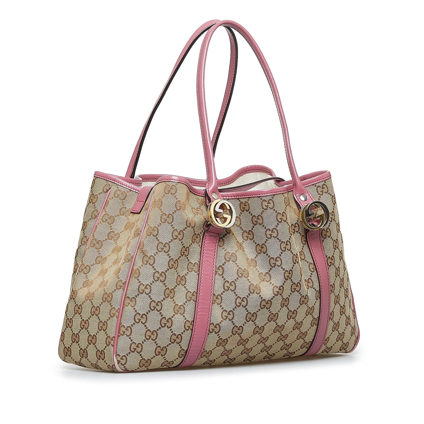 Luxury Gucci GG Canvas Twins Tote (SHG-IBz3MT)