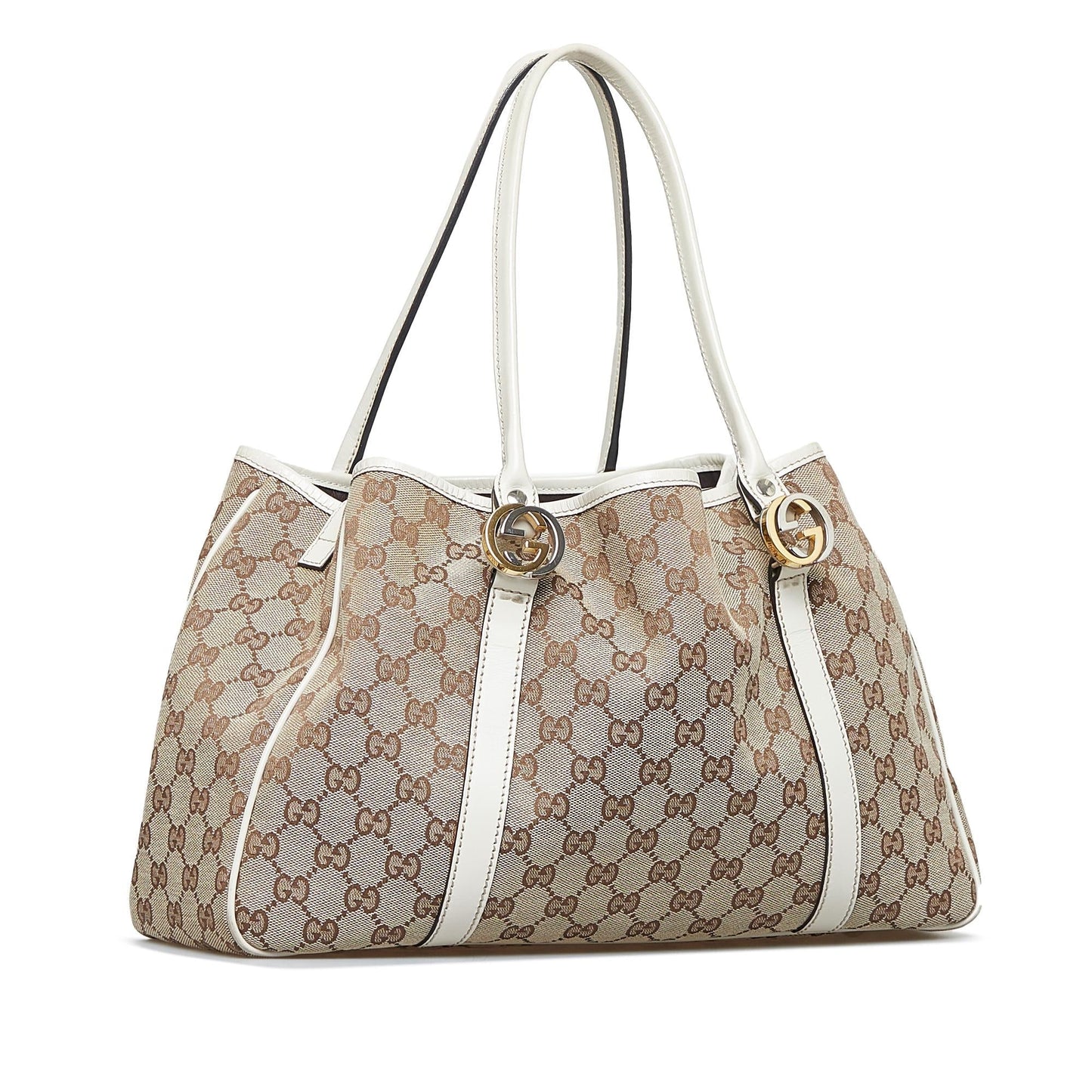 Luxury Gucci GG Canvas Twins Tote (SHG-04seb8)