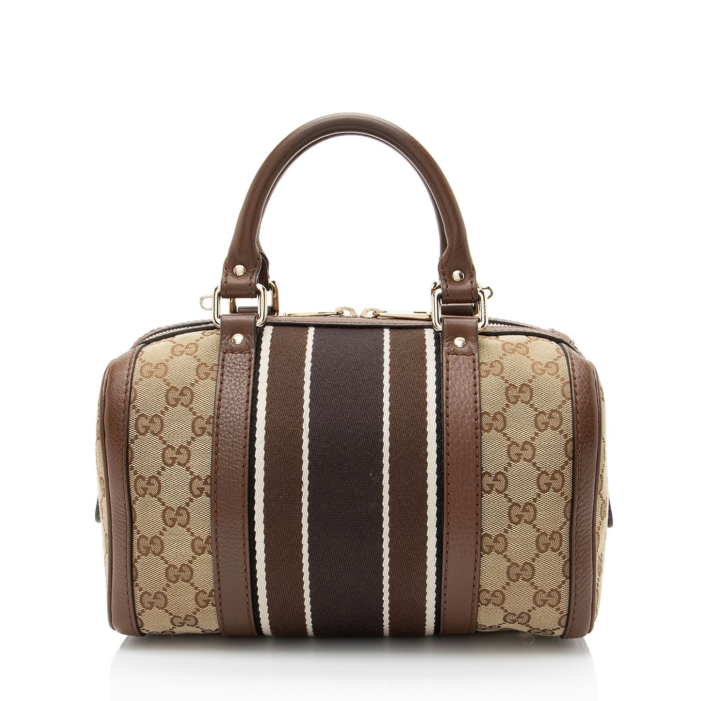 Gucci GG Canvas Vintage Web Joy Small Boston Bag