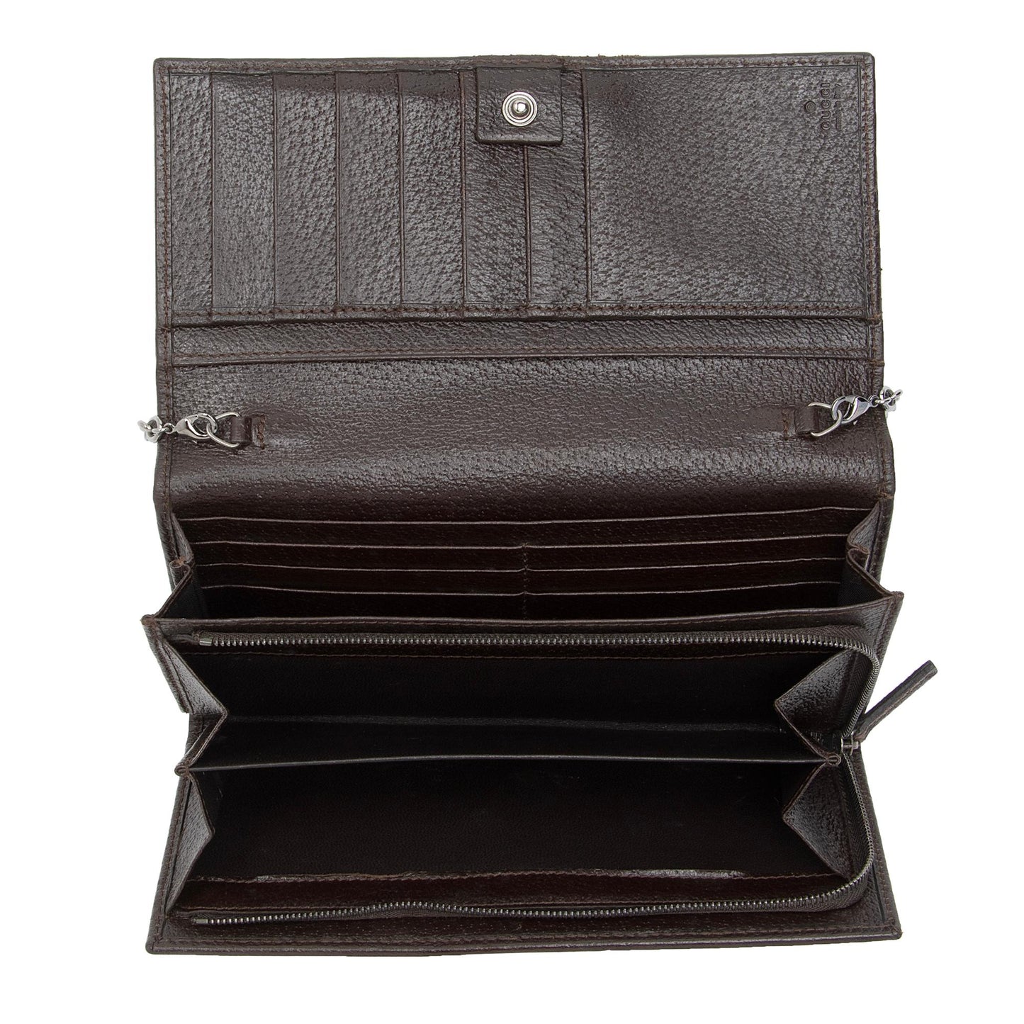 Gucci GG Canvas Wallet on Chain Bag (SHF-4BzUx8)