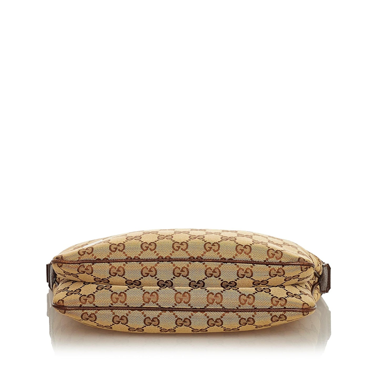 Gucci GG Canvas Web Baguette (SHG-31850)