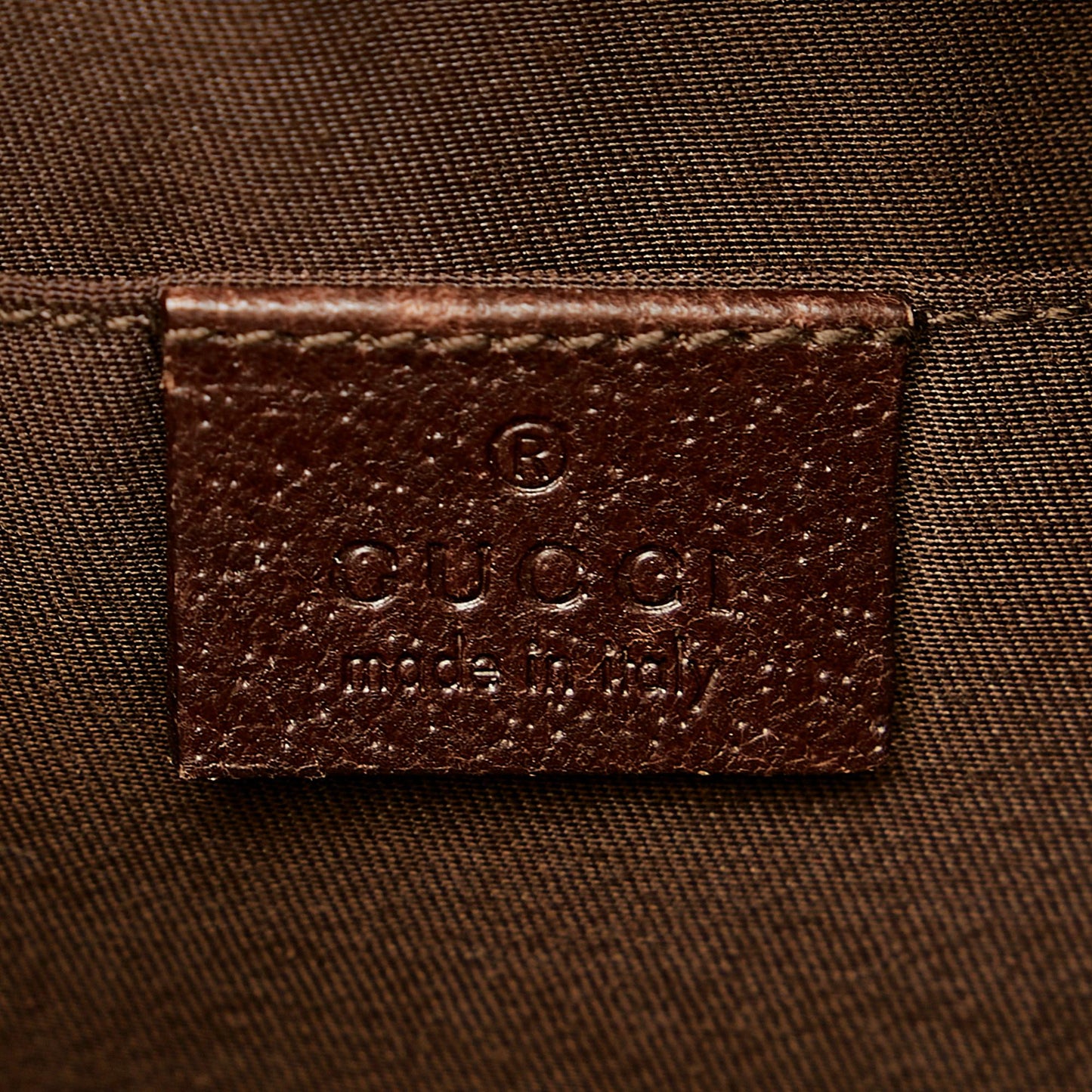 Gucci GG Canvas Web Baguette (SHG-31850)