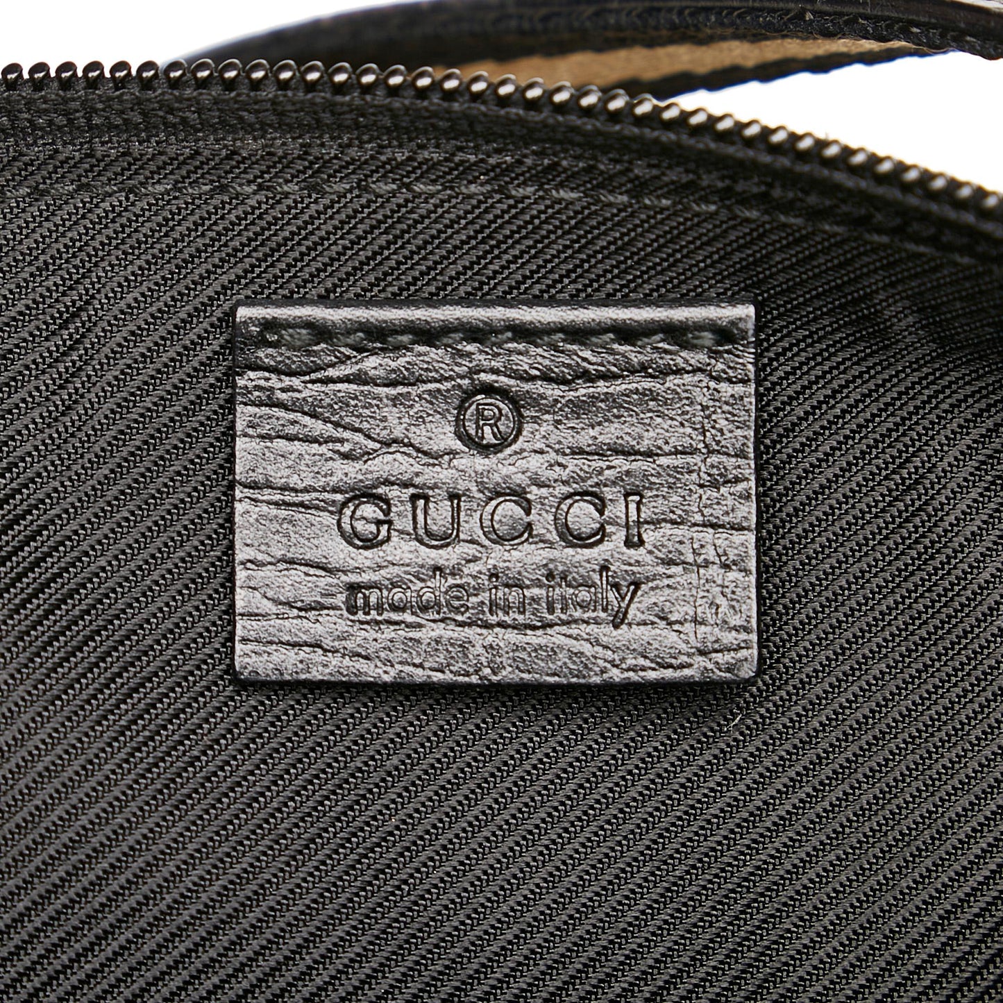 Gucci GG Canvas Web Boat Baguette (SHG-30597)
