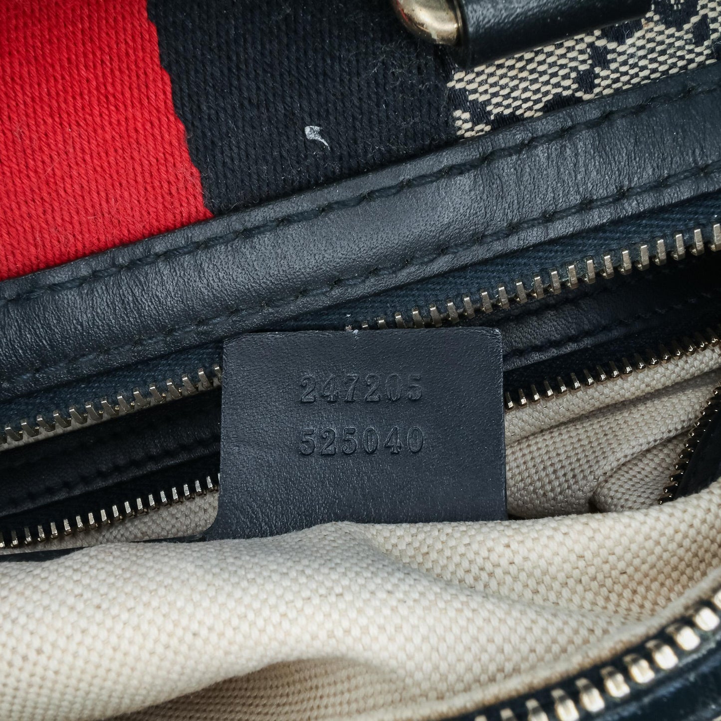 Gucci GG Canvas Web Boston