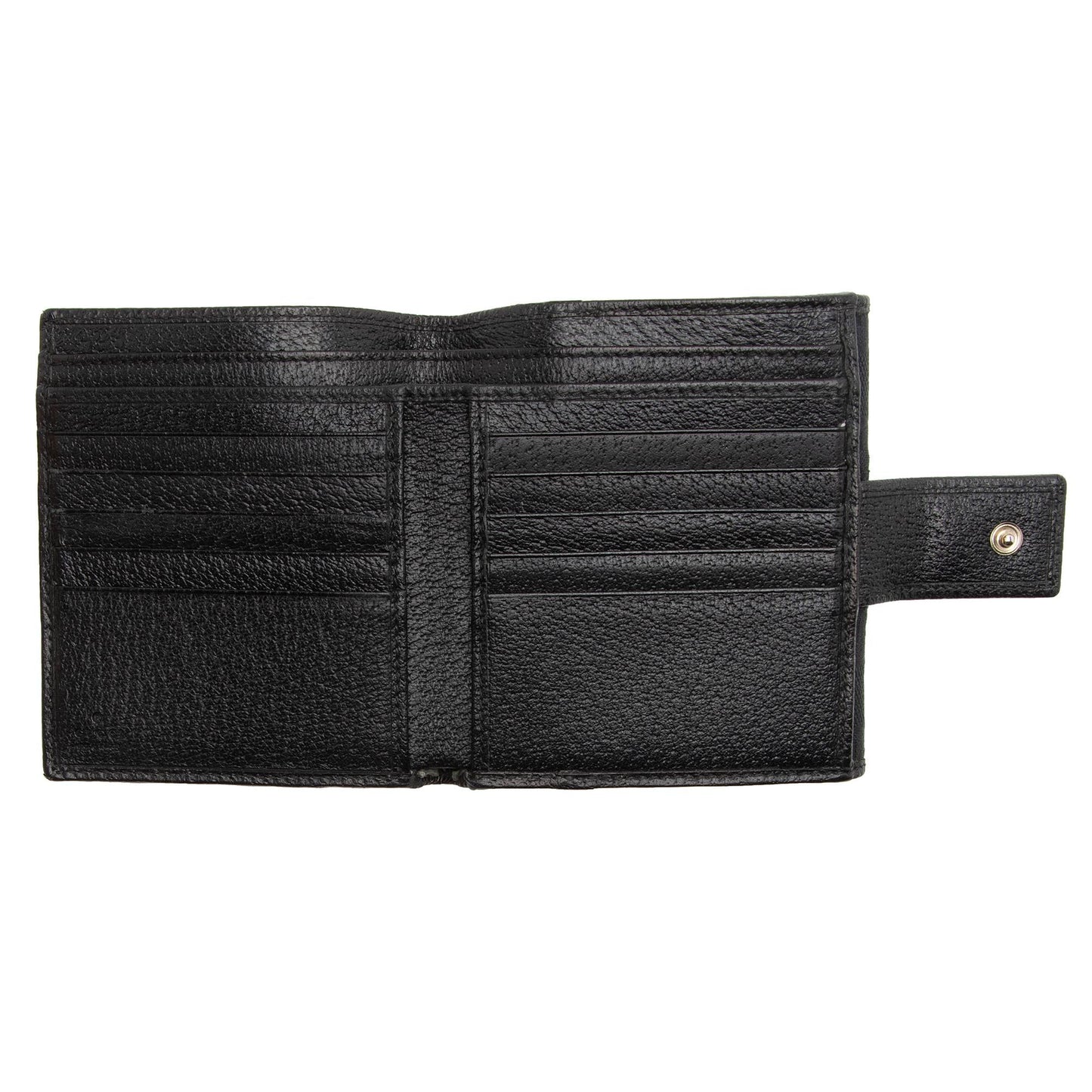 Gucci GG Canvas Web French Wallet (SHF-23107)