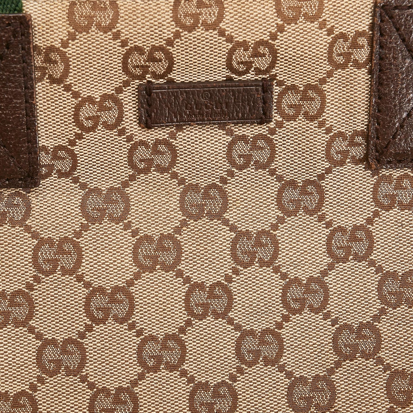 Gucci GG Canvas Web Handbag (SHG-35590)