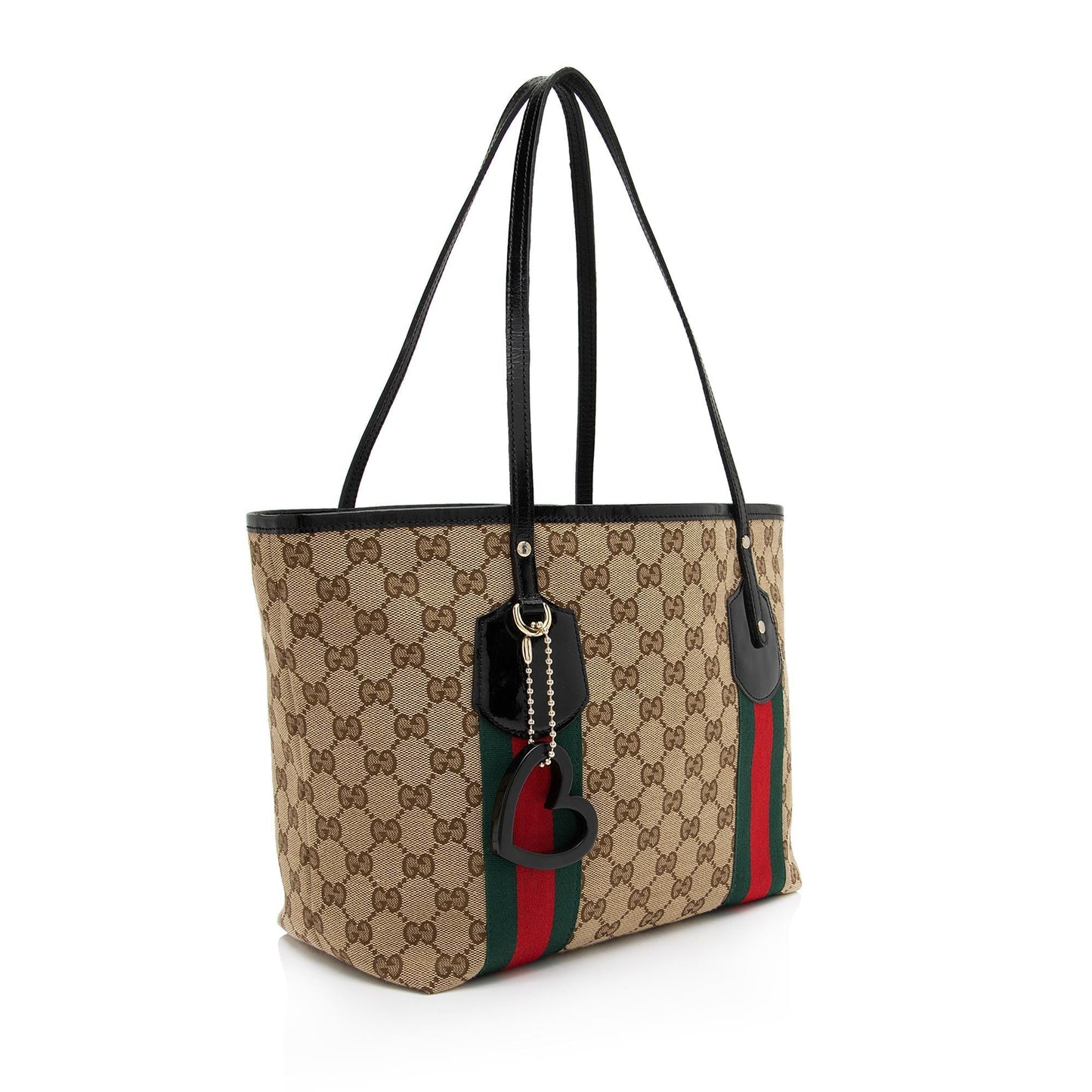 Luxury Gucci GG Canvas Web Jolie Medium Tote (SHF-5ry4OI)