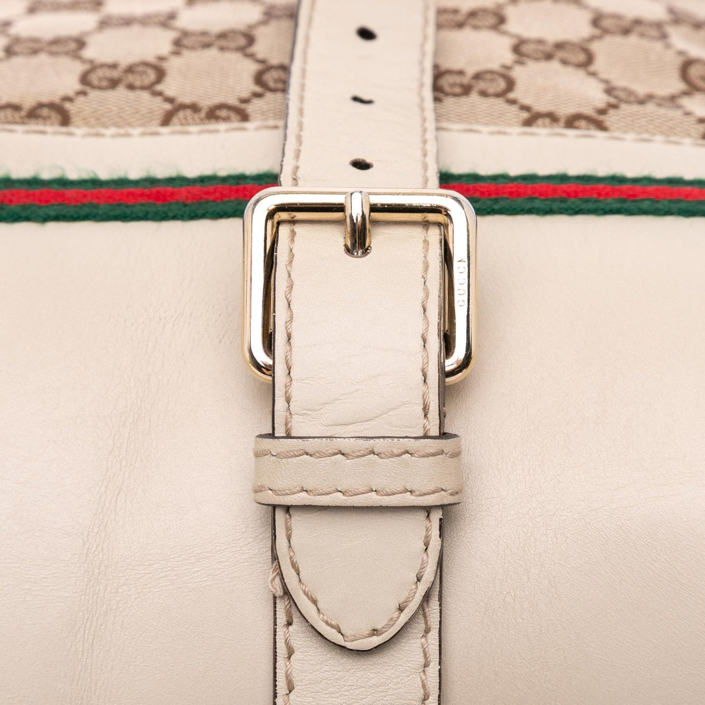 Gucci GG Canvas Web Mayfair Satchel