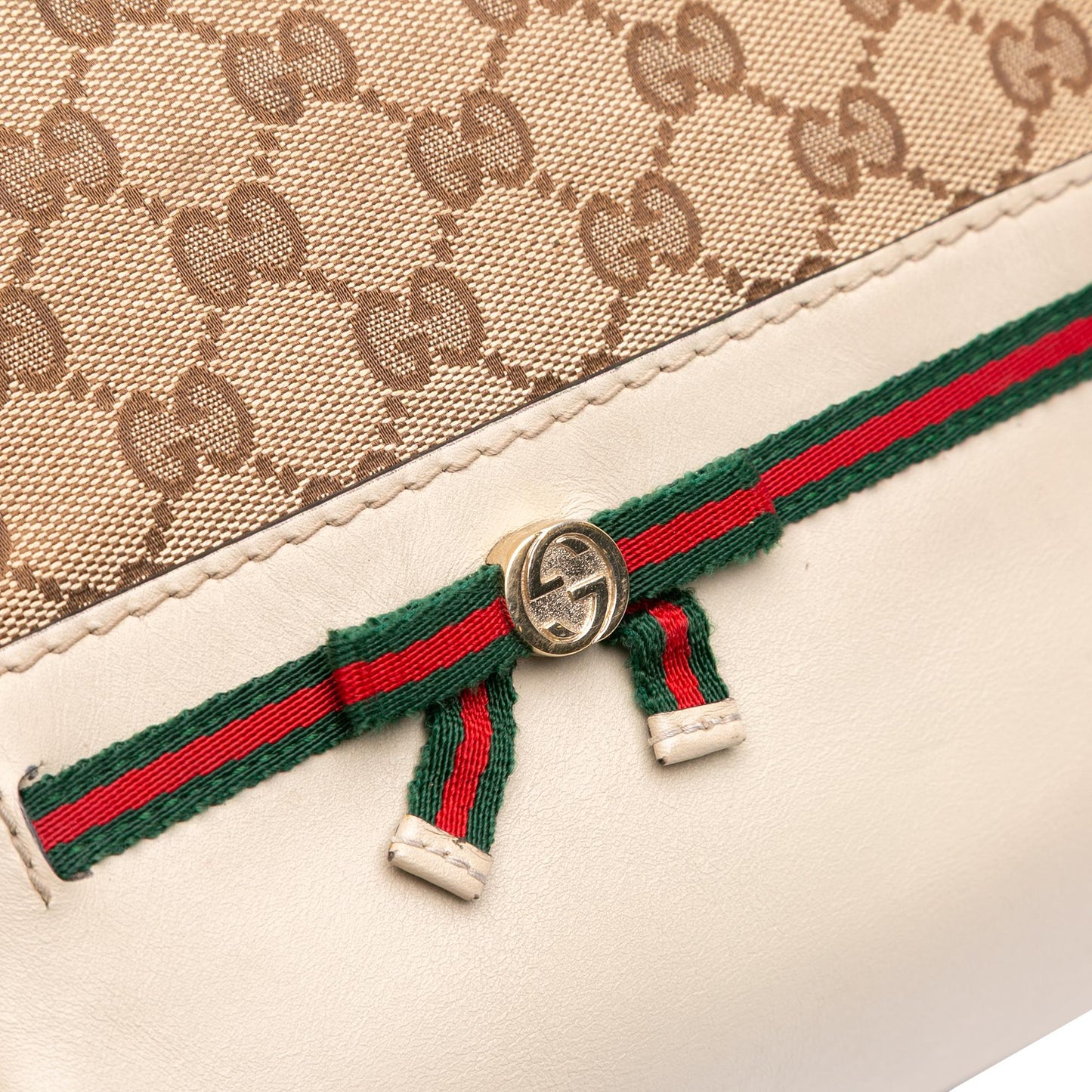 Gucci GG Canvas Web Mayfair Satchel
