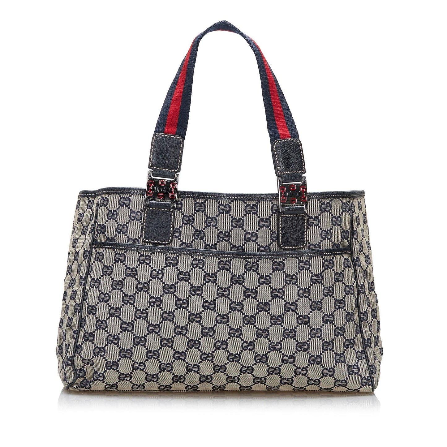 Luxury Gucci GG Canvas Web Pop Tote Bag (SHG-8Vt96e)