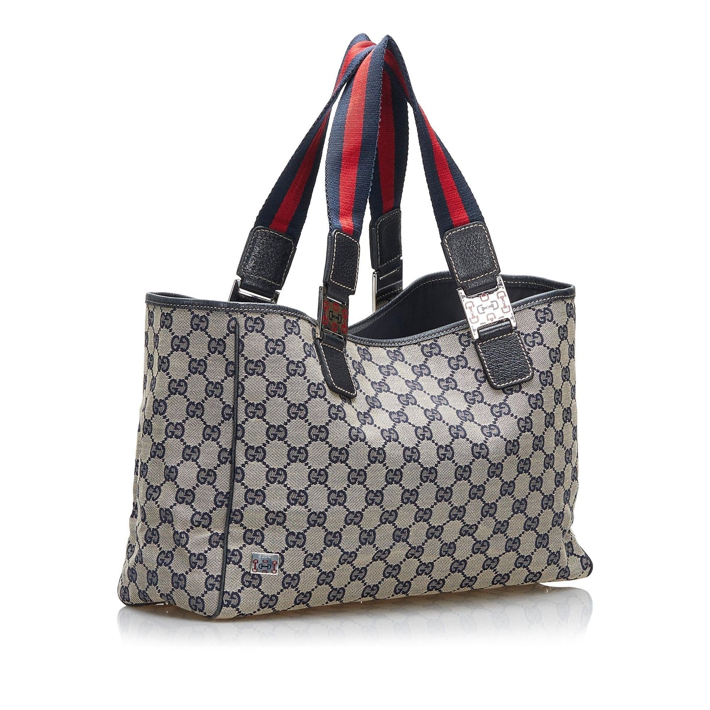 Luxury Gucci GG Canvas Web Pop Tote Bag (SHG-8Vt96e)
