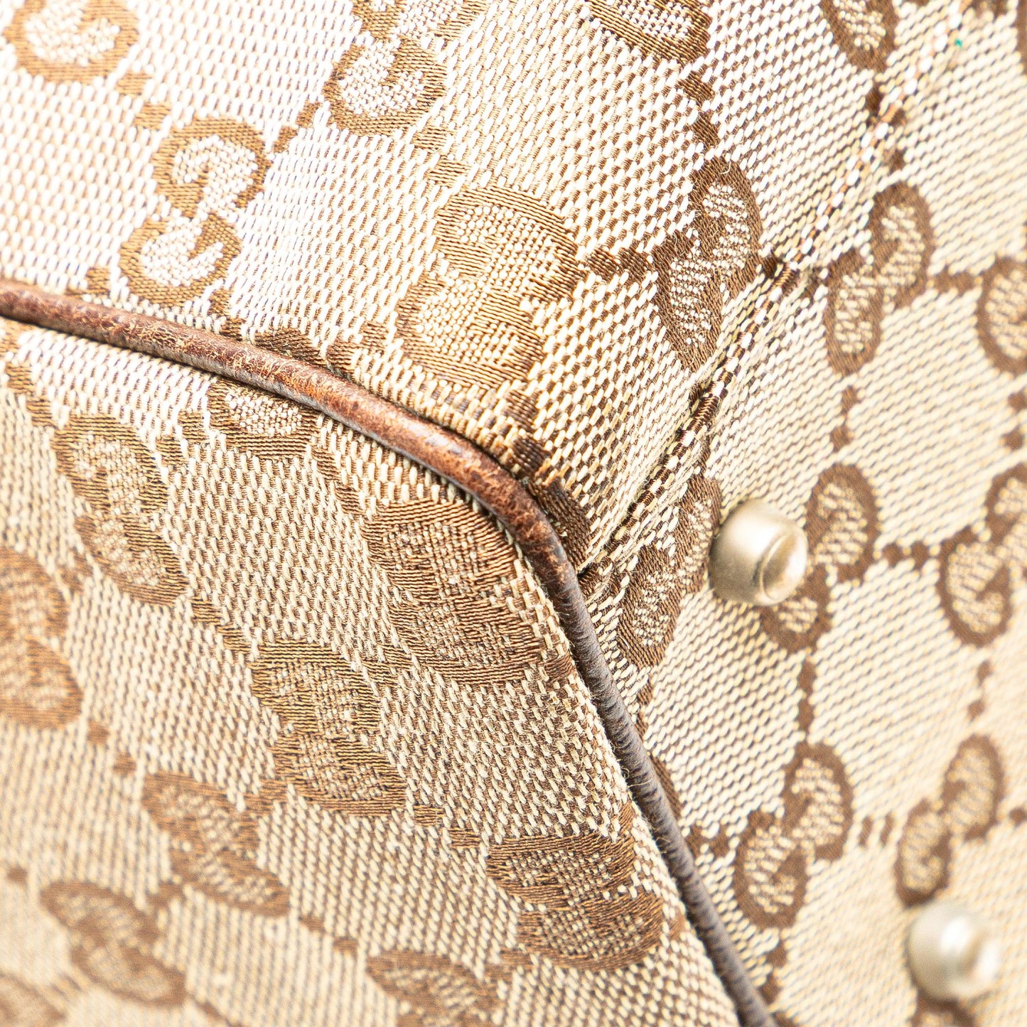 Gucci GG Canvas Web Pop Tote