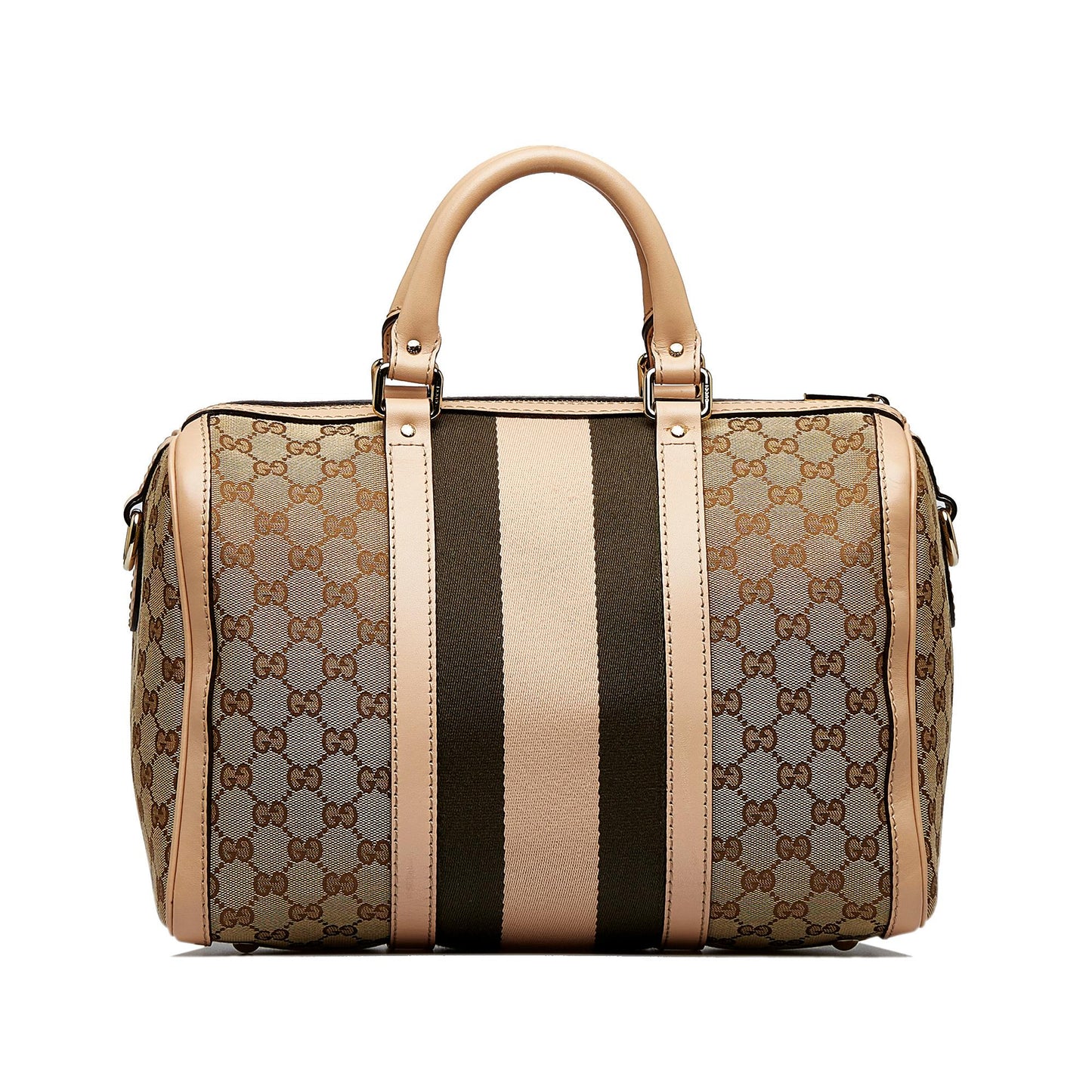 Gucci GG Canvas Web Satchel (SHG-qKkwqV)