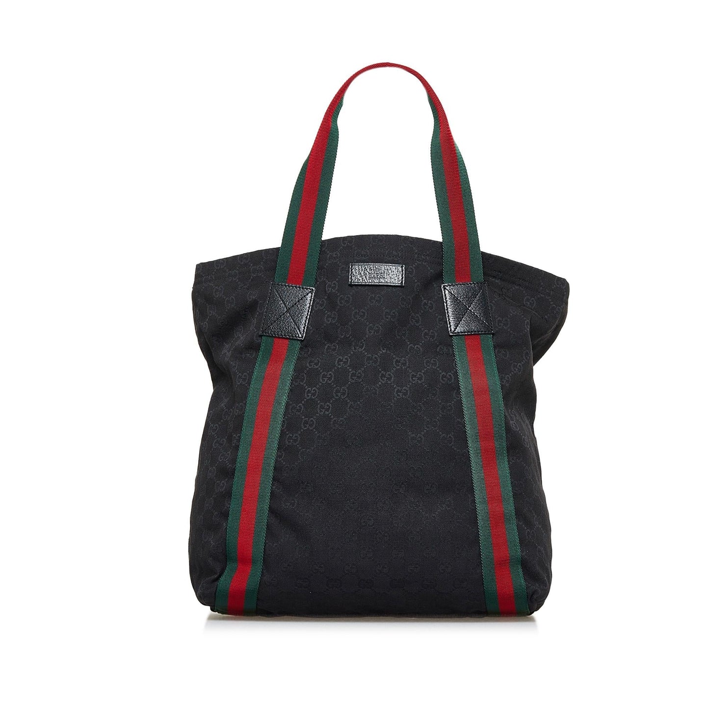 Luxury Gucci GG Canvas Web Tote Bag (SHG-XHMOLG)