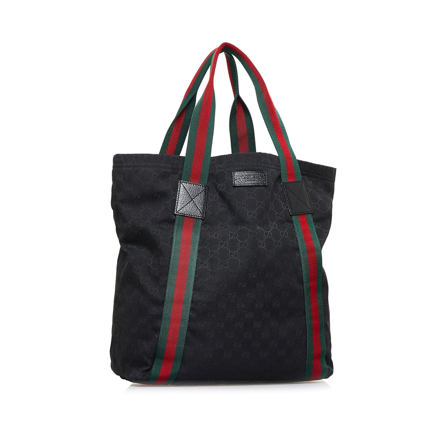 Luxury Gucci GG Canvas Web Tote Bag (SHG-XHMOLG)