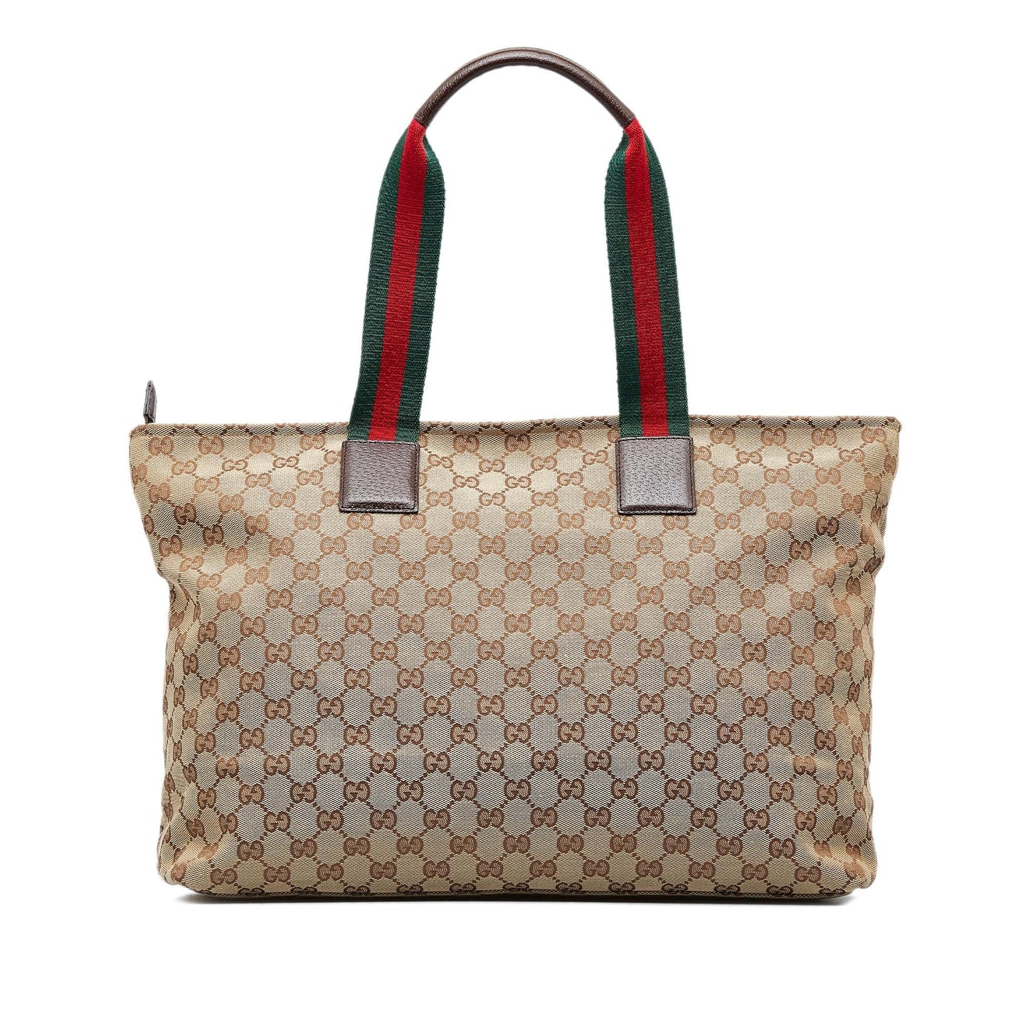 Gucci GG Canvas Web Tote Bag (SHG-n1Z3tx)