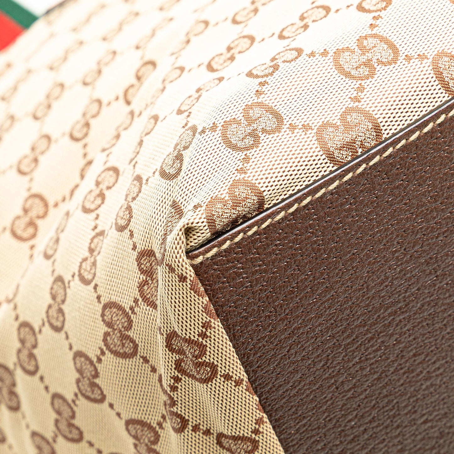 Gucci GG Canvas Web Tote