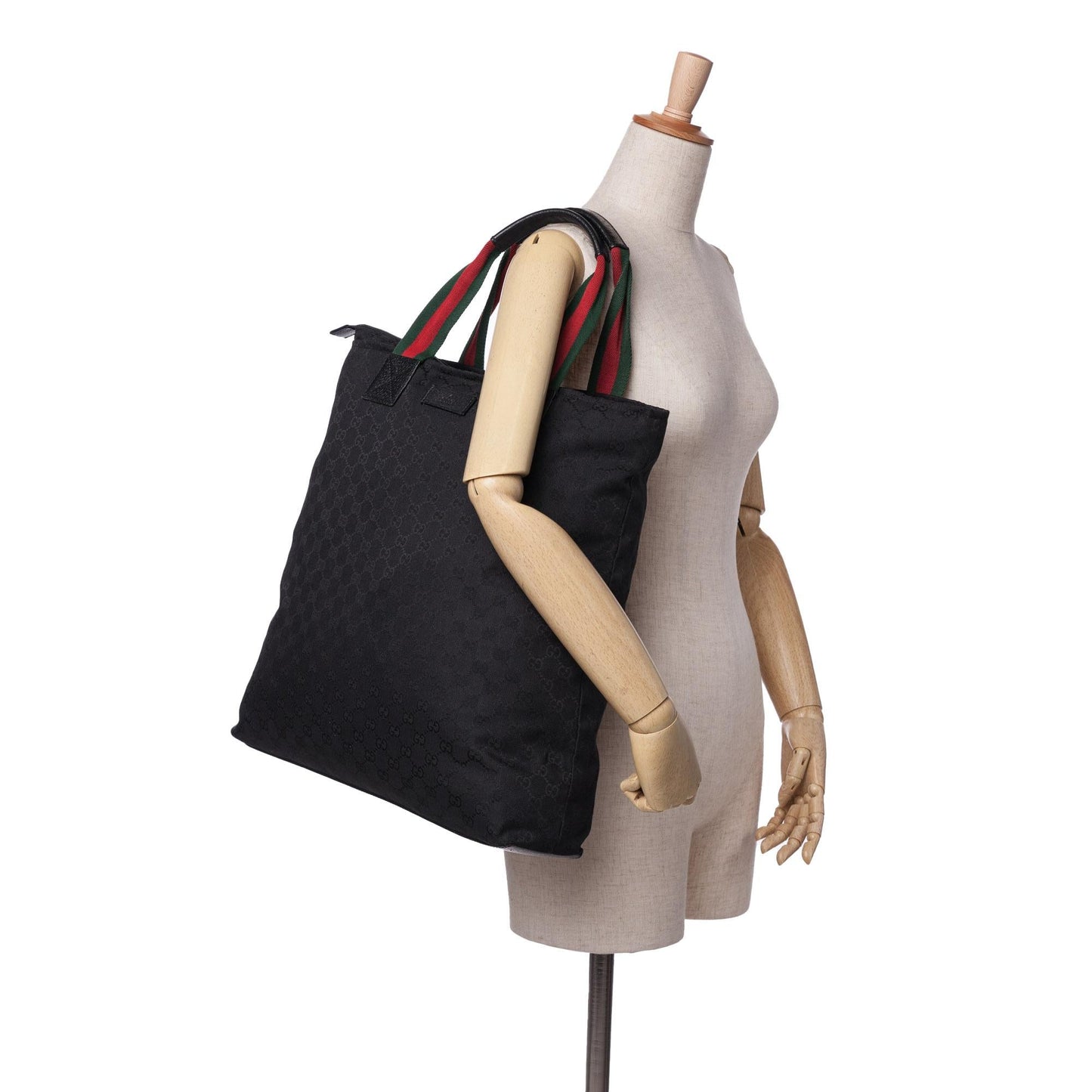 Gucci GG Canvas Web Tote
