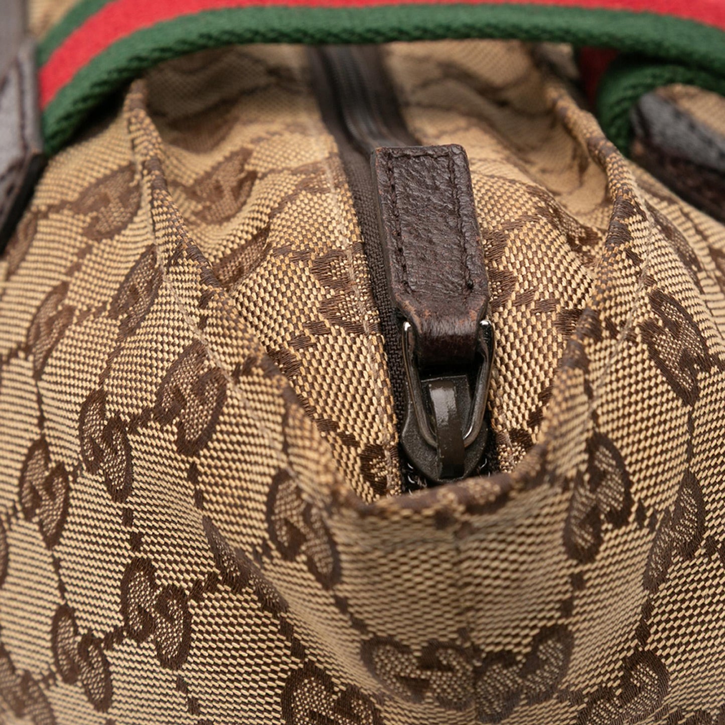 Gucci GG Canvas Web Tote