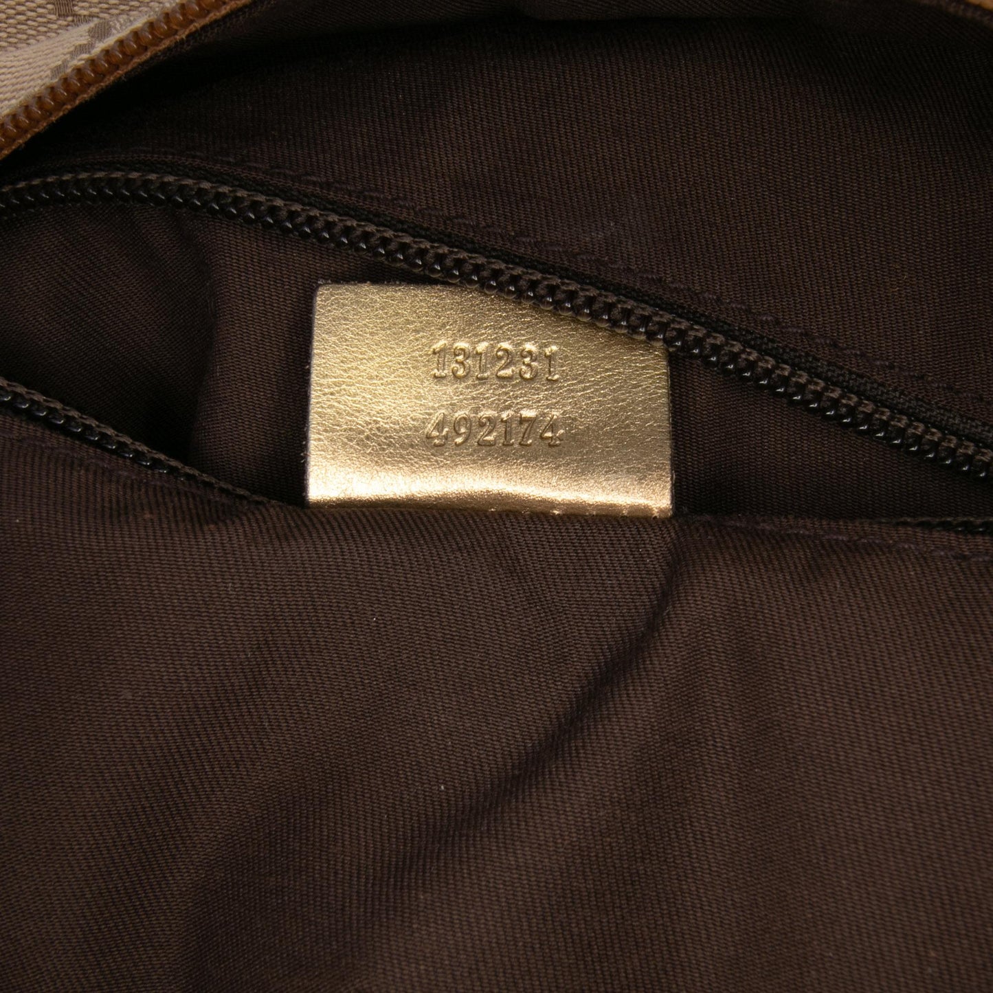 Gucci GG Canvas Web Tote