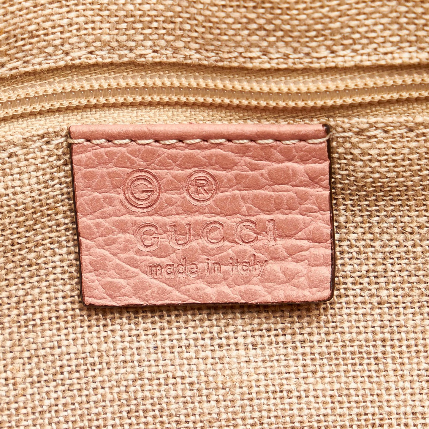 Gucci GG Charm Dome Leather Satchel (SHG-29691)