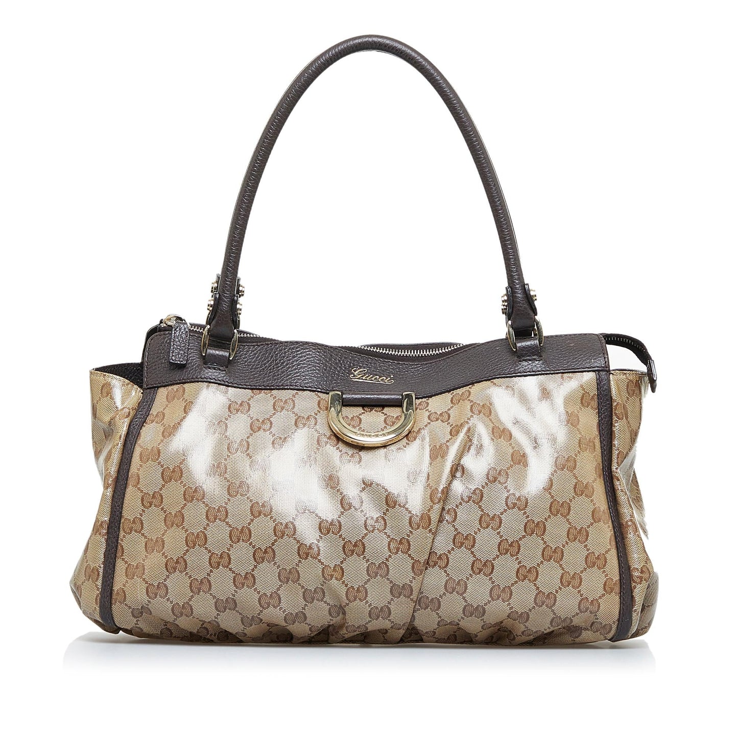 Gucci GG Crystal Abbey-D Ring Tote (SHG-kcgK09)