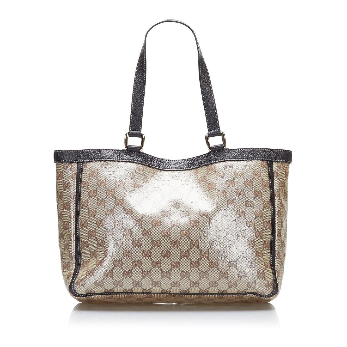 Luxury Gucci GG Crystal Abbey Pocket Tote Bag (SHG-HEx0Bk)