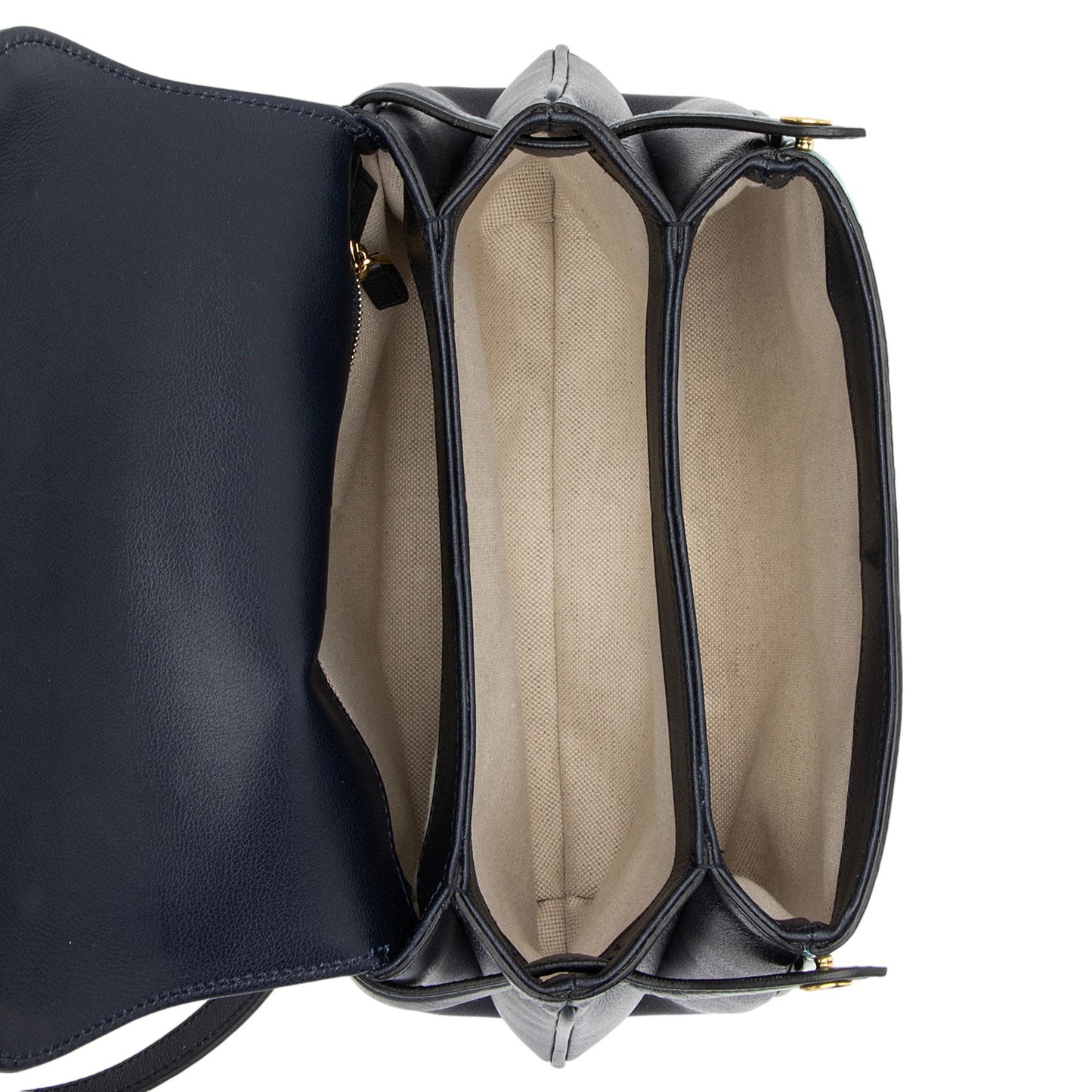 Gucci GG Debossed Leather Small Top Handle (SHF-ur1BGP)