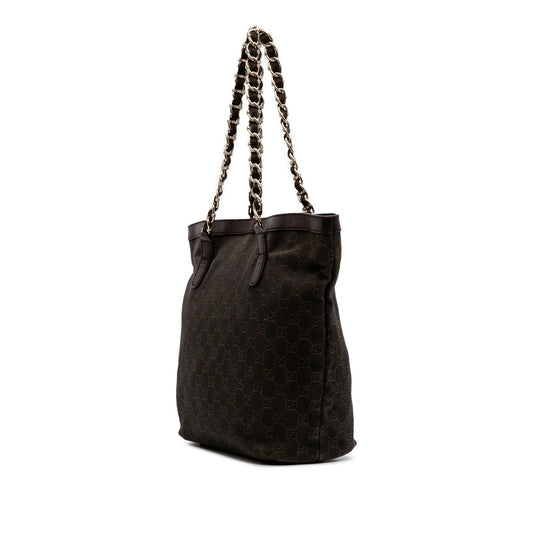 Gucci GG Denim Capri Tote