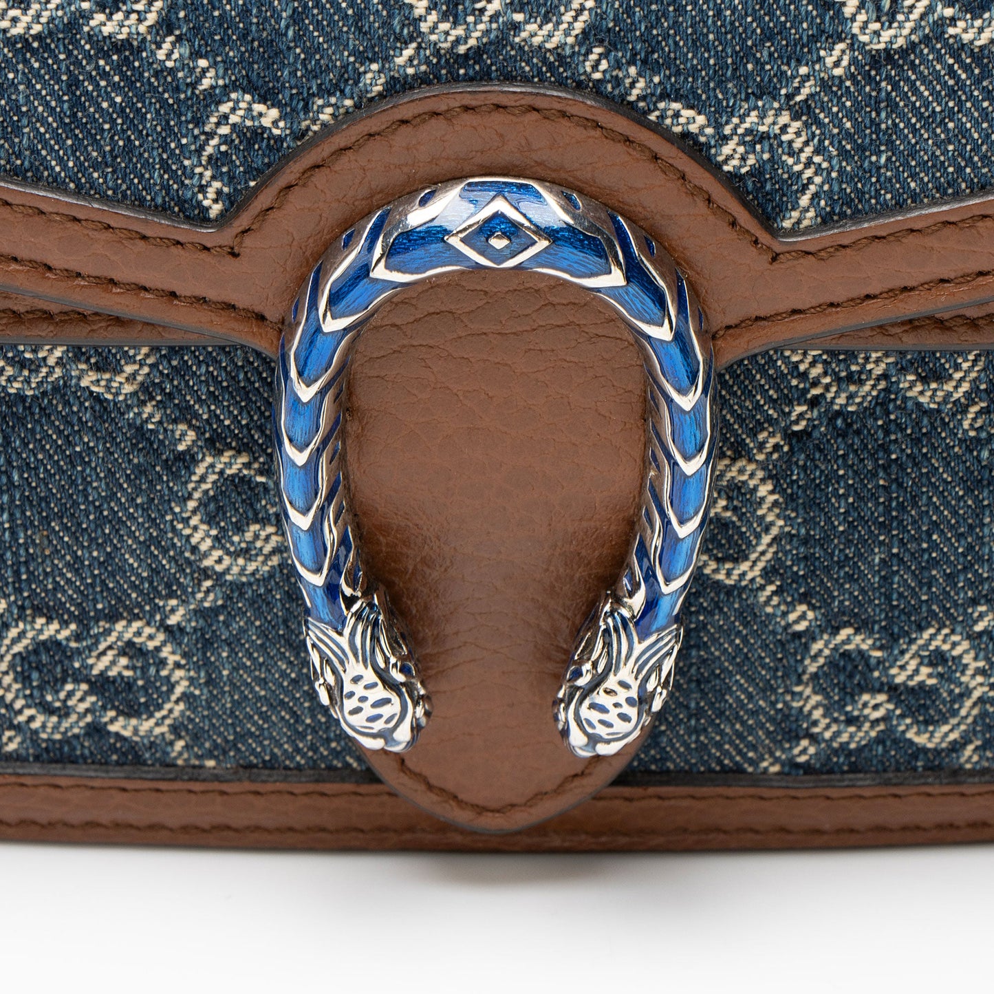 Gucci GG Denim Dionysus Mini Shoulder Bag