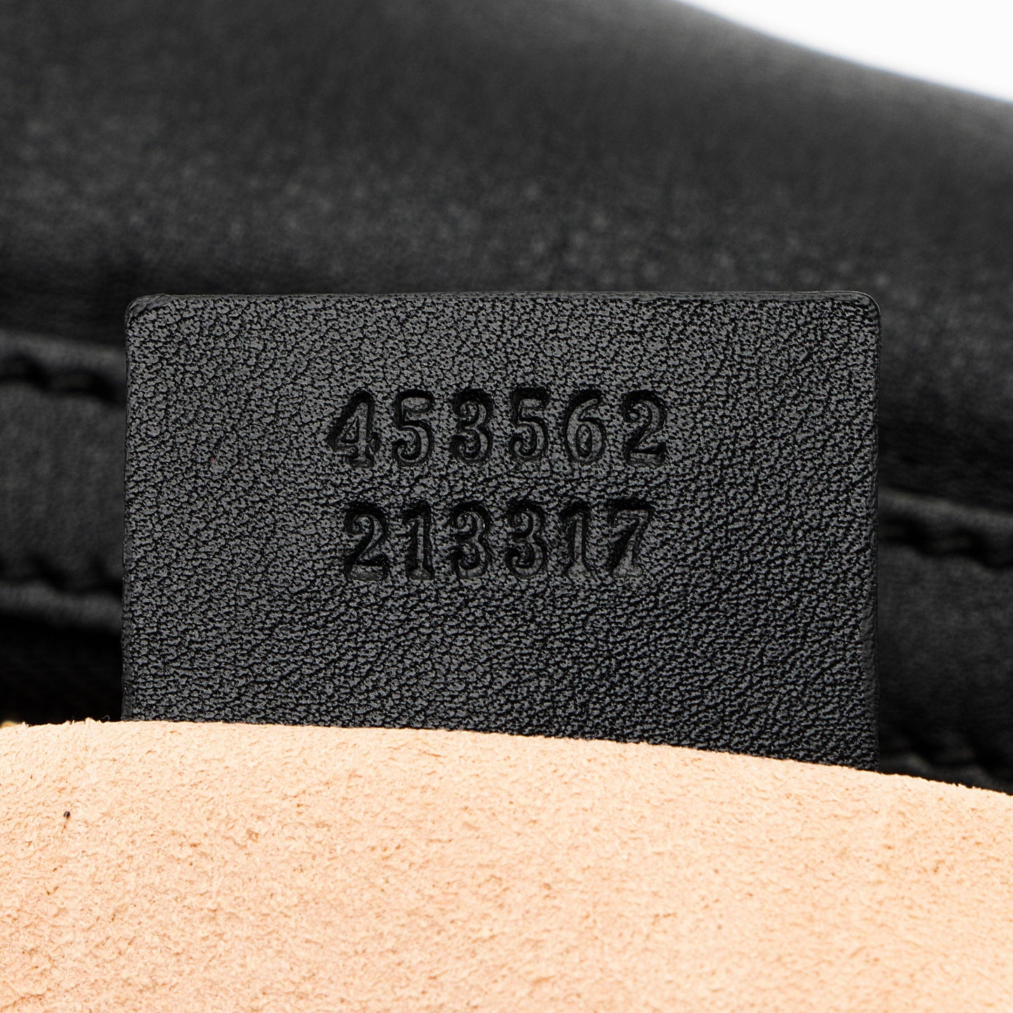 Gucci GG Embossed Calfskin Apollo Shoulder Bag