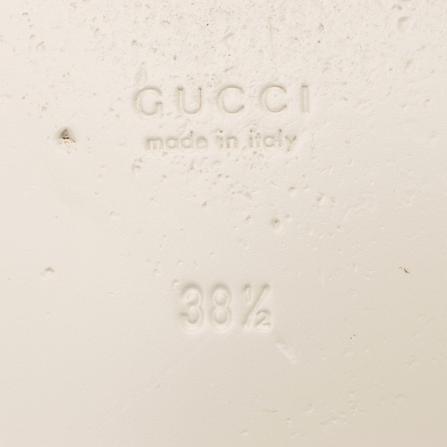 Gucci GG Embossed Interlocking G Thong Sandals - Size 8.5 / 38.5 (SHF-AYzBw4)