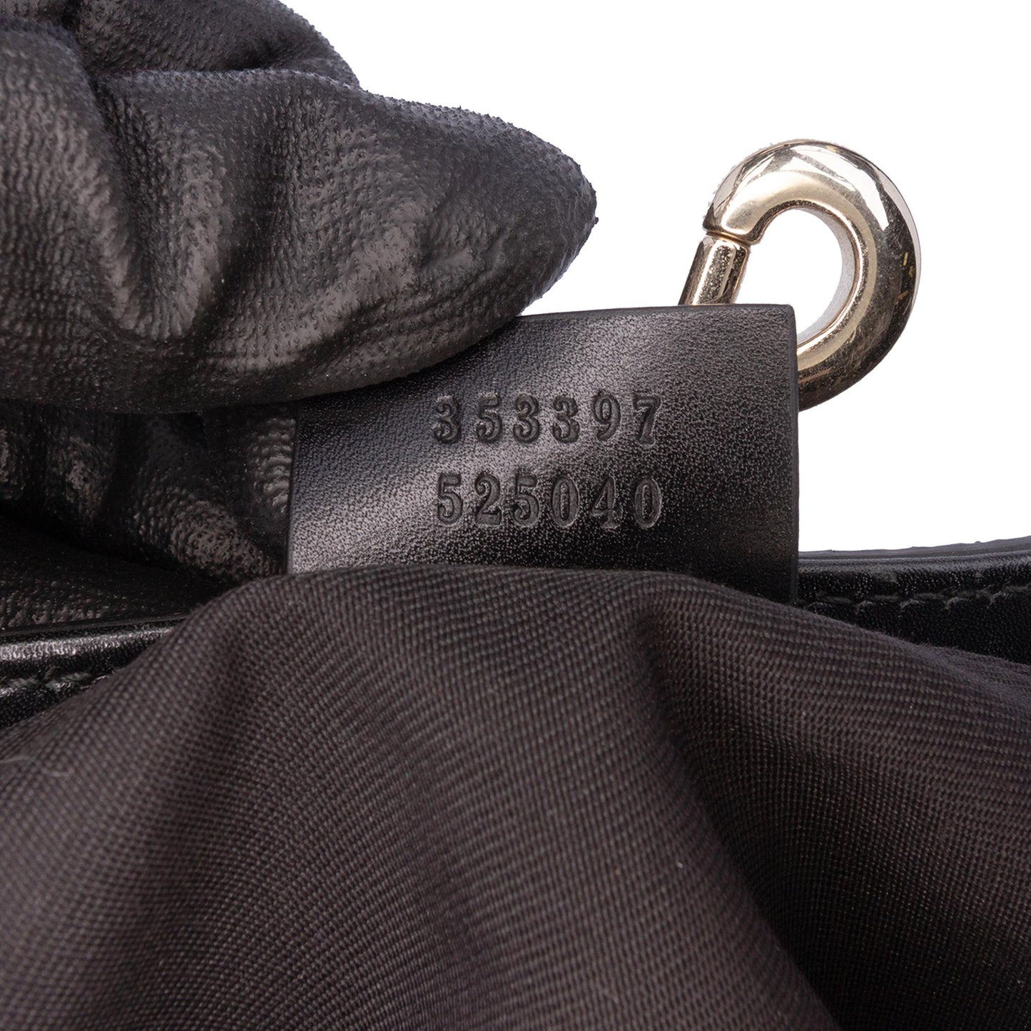 Gucci GG Embossed Leather Hilary Lux Tote