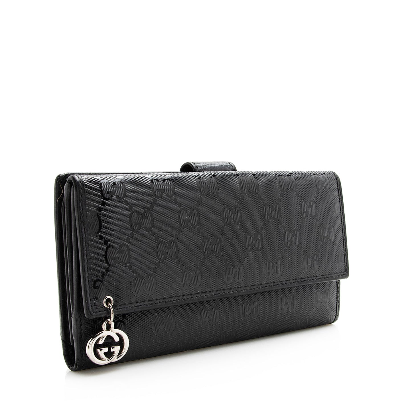 Gucci GG Imprime Interlocking G Continental Wallet (SHF-22353)