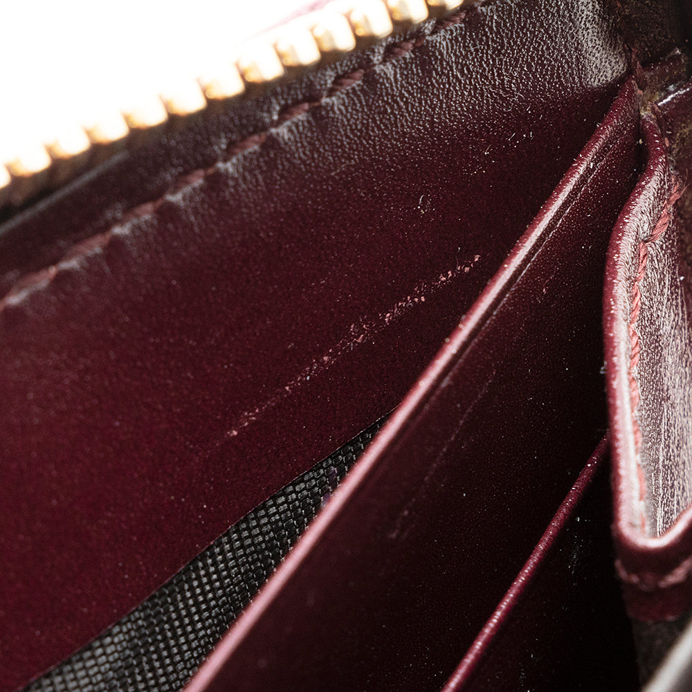 Gucci GG Imprime Interlocking G Zip Around Wallet (SHF-20127)