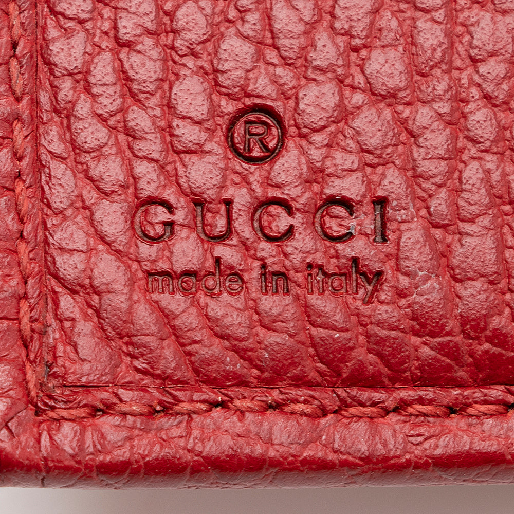 Gucci GG Leather French Wallet (SHF-21380)