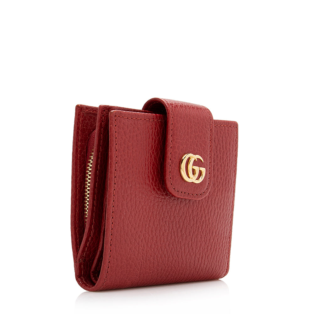 Gucci GG Leather French Wallet (SHF-21380)