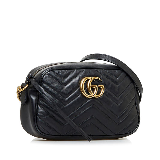 Gucci GG Marmont Matelasse Crossbody Bag (SHG-c47spX)