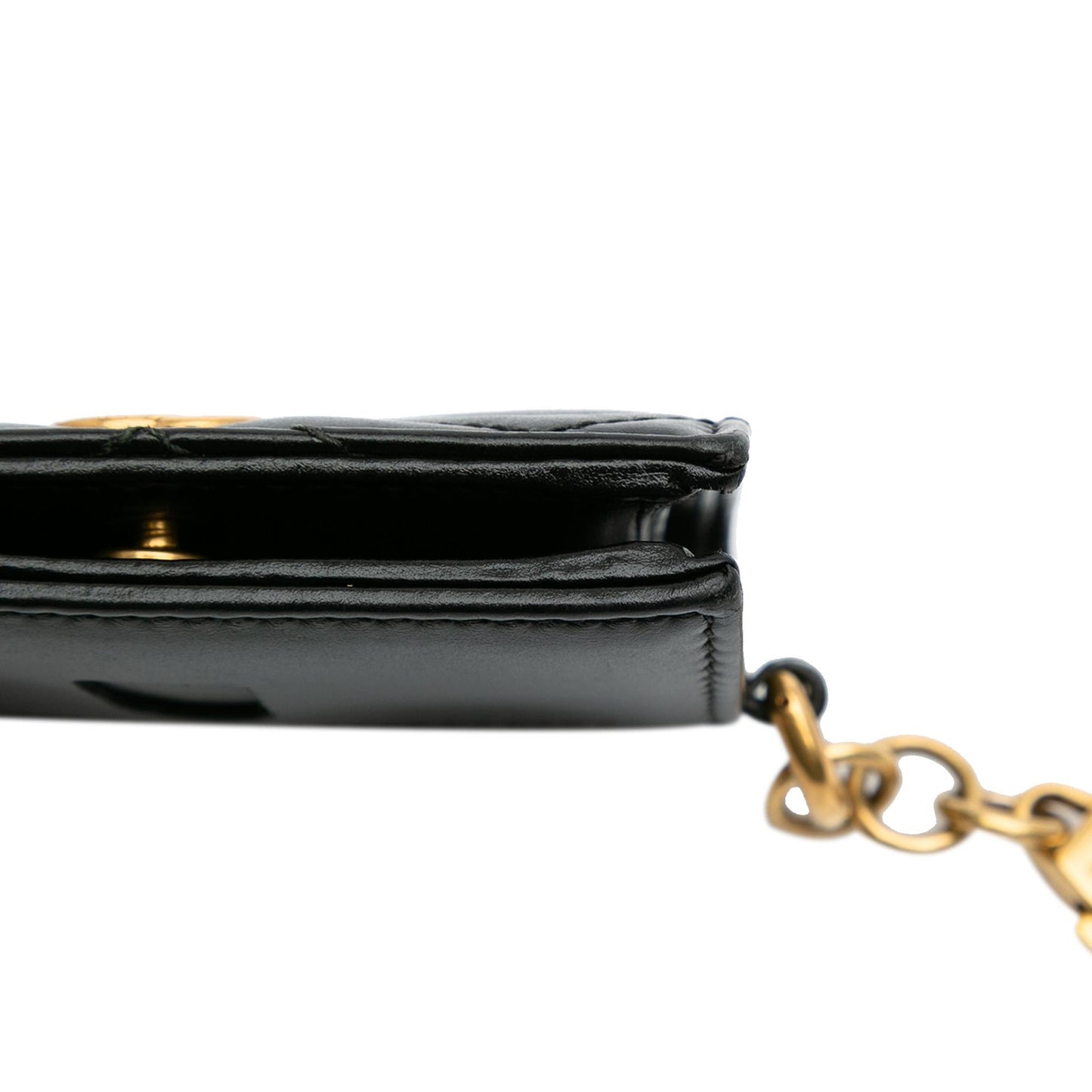 Gucci GG Marmont Matelasse Leather Card Holder
