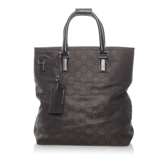 Gucci GG Nylon Satchel (SHG-32203)