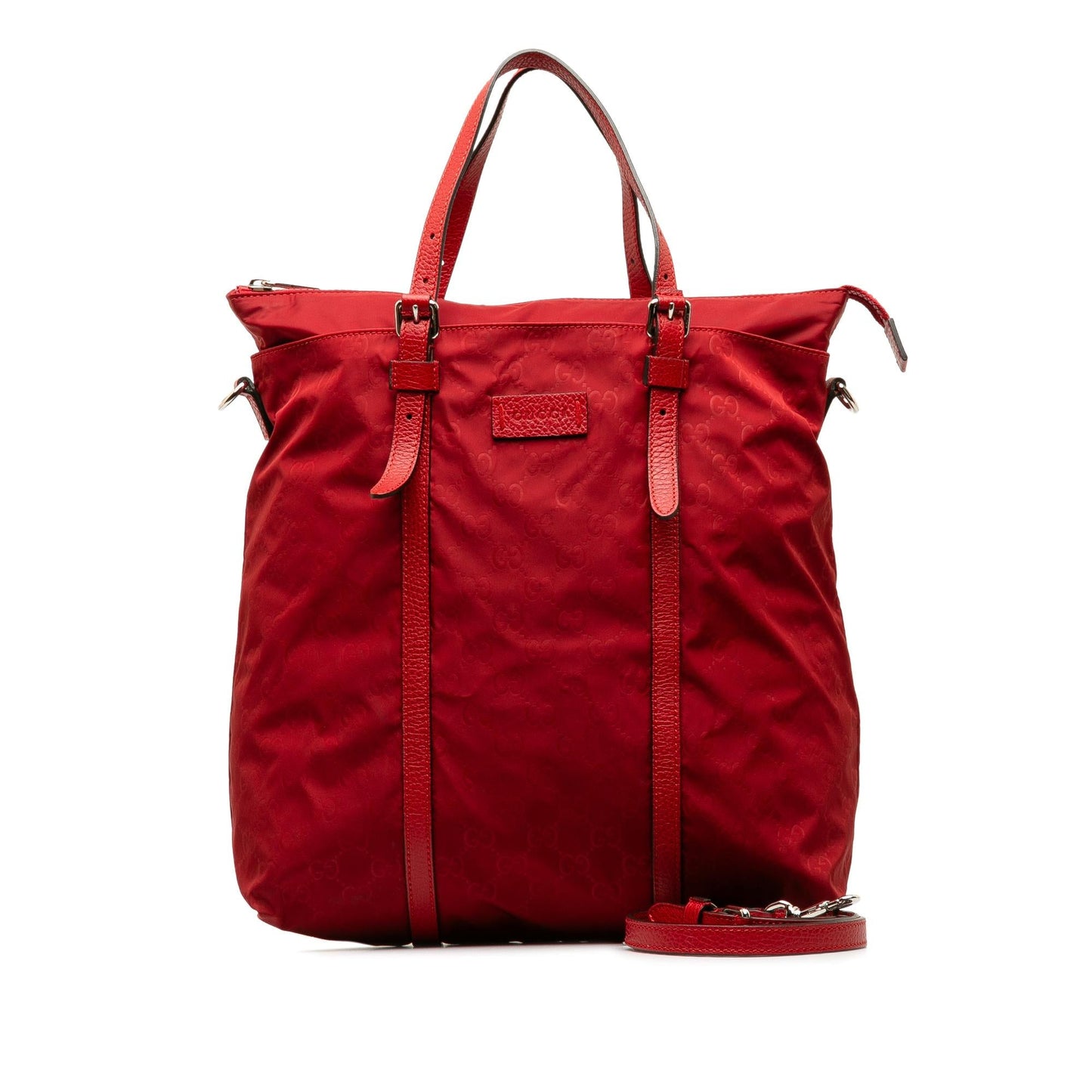 Gucci GG Nylon Satchel (SHG-0ZzSUr)