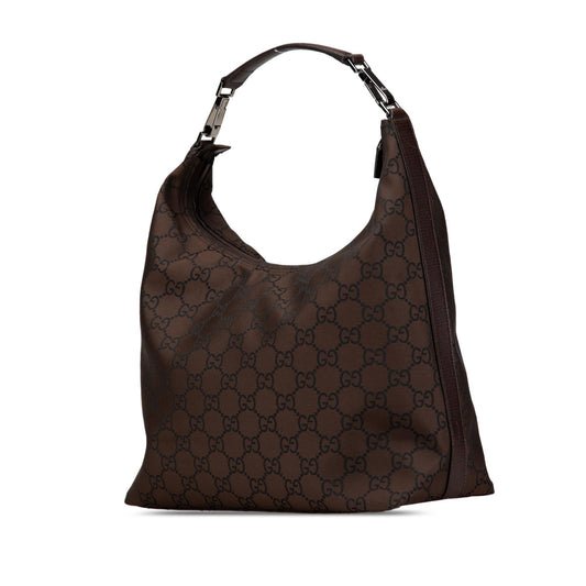 Gucci GG Nylon Shoulder Bag (SHG-OK1rdq)