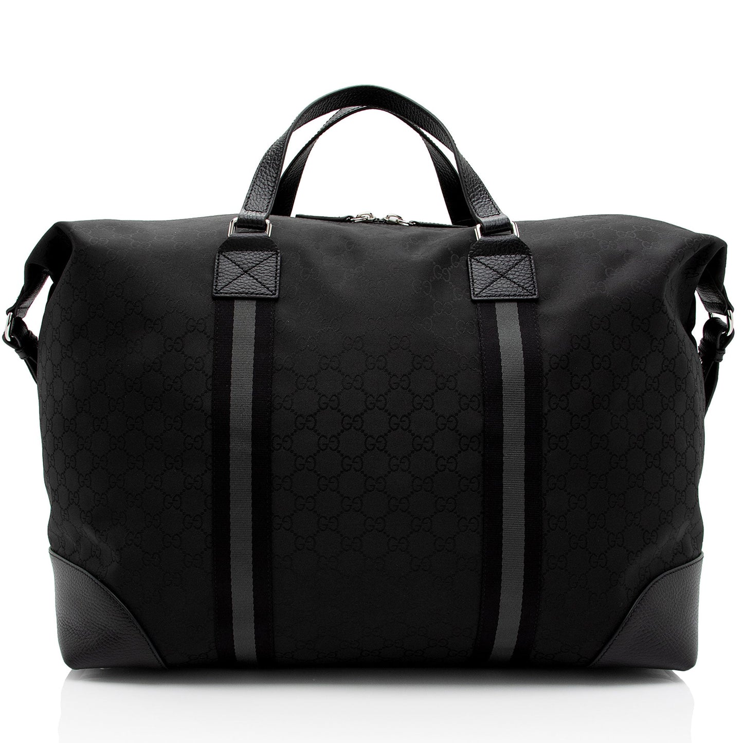 Gucci GG Nylon Travel Duffle Bag (SHF-QIDbW5)