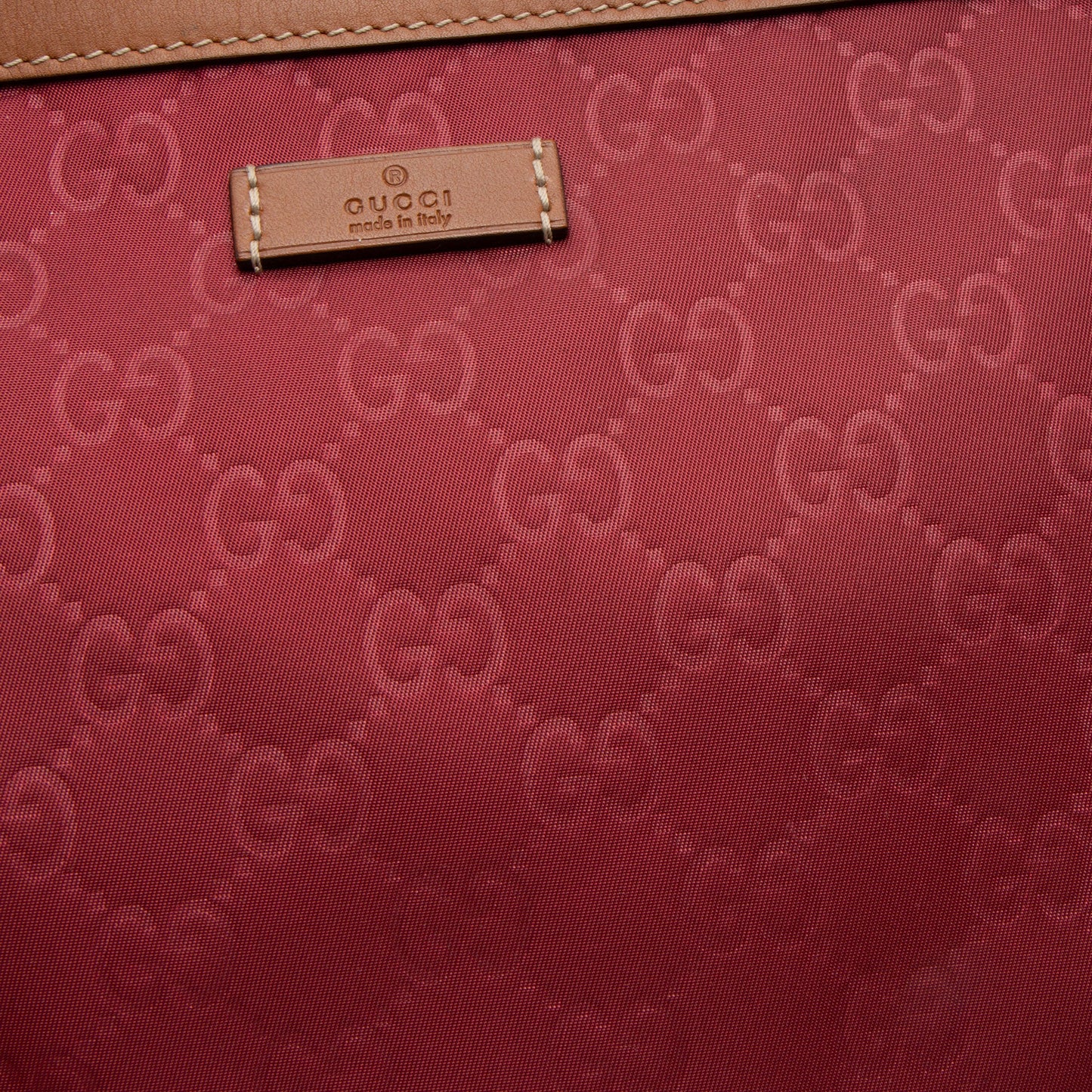 Gucci GG Nylon Zip Small Pouch