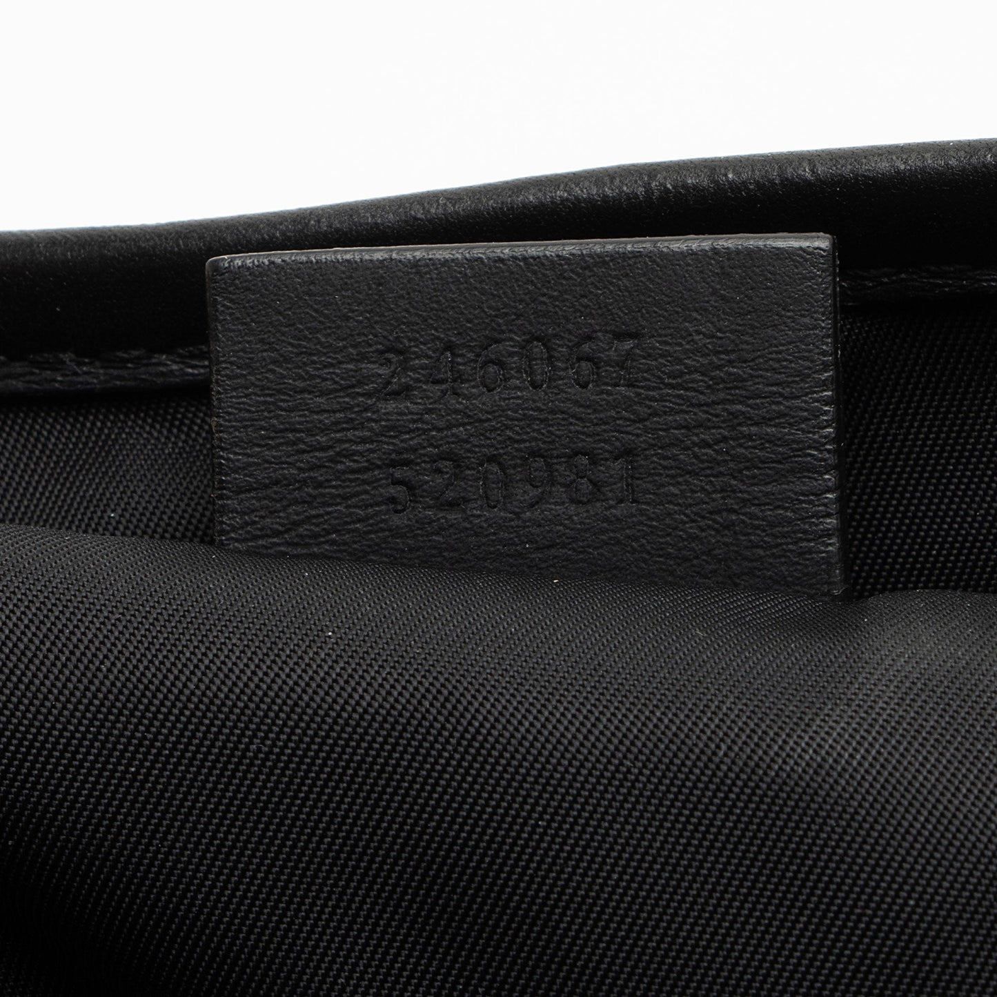 Gucci GG Rubber Effect Web Medium Messenger