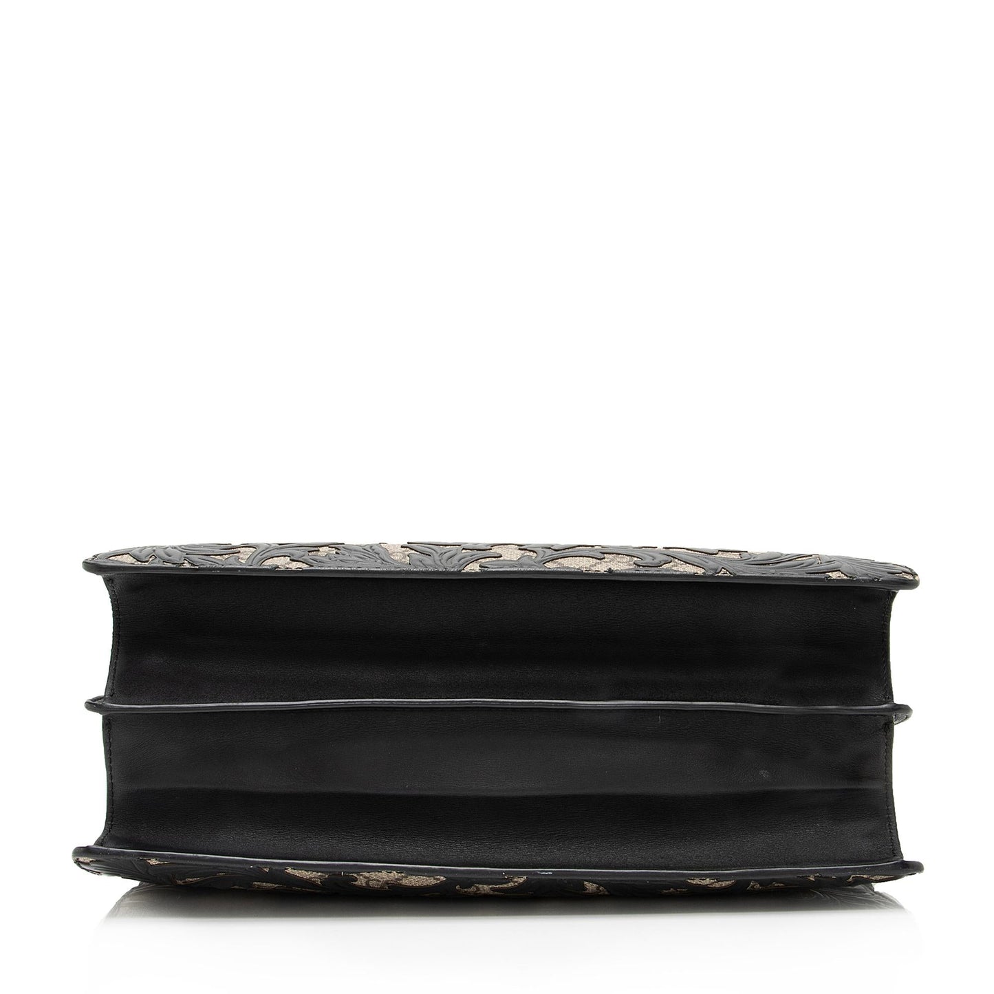 Gucci GG Supreme Arabesque Top Handle Convertible Small Tote (SHF-23364)
