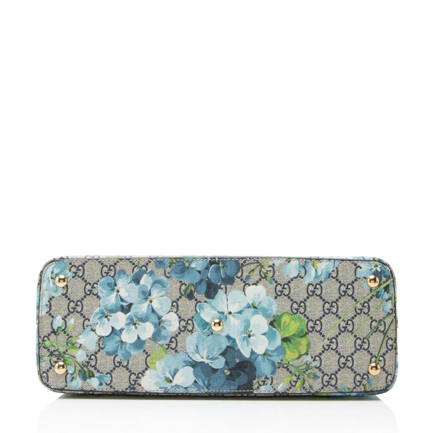 Gucci GG Supreme Blooms Medium Zip Tote