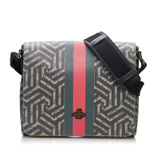 Gucci GG Supreme Caleido Web Crossbody Bag (SHG-DLhWpH)